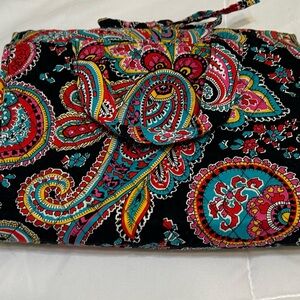 Vera Bradley Parisian Paisley Trifold Toiletry Bag